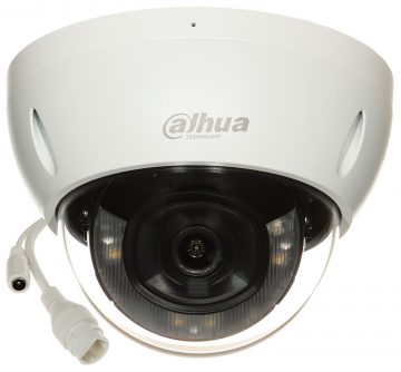 Антивандальная IP-камера IPC-HDBW2849E-S-IL-0280B WizSense Smart Dual Light — 8,3 Мп, 4K UHD 2,8 мм DAHUA