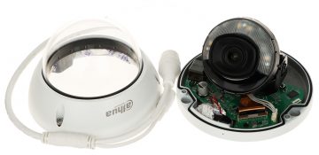 Антивандальная IP-камера IPC-HDBW2849E-S-IL-0280B WizSense Smart Dual Light — 8,3 Мп, 4K UHD 2,8 мм DAHUA