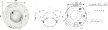 IP KAMERA IPC-HDW1239V-A-IL-0360B Smart Dual Light - 1080p 3.6 mm DAHUA