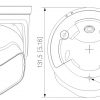 IP KAMERA IPC-PDW5849-A180-E2-ASTE-0360B PANORĀMA Full-Color WizMind - 7.3 Mpx 2 X 3.6 mm DAHUA