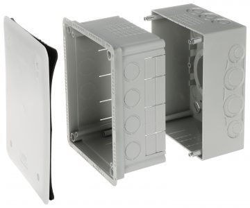 КОРОБКА ЭЛЕКТРОМОНТАЖНАЯ, ПРЕДНАЗНАЧЕННАЯ ДЛЯ ТЕПЛОИЗОЛЯЦИИ В КОМПЛЕКТАХ КУЗ-В-КБ