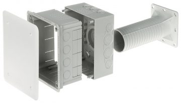 КОРОБКА ЭЛЕКТРОМОНТАЖНАЯ, ПРЕДНАЗНАЧЕННАЯ ДЛЯ ТЕПЛОИЗОЛЯЦИИ В КОМПЛЕКТАХ КУЗ-ВИ-КБ