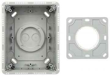 КОРОБКА ЭЛЕКТРОМОНТАЖНАЯ, ПРЕДНАЗНАЧЕННАЯ ДЛЯ ТЕПЛОИЗОЛЯЦИИ В КОМПЛЕКТАХ КУЗ-ВИ-КБ