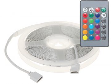 LED APGAISMOJUMA KOMPLEKTS LD-8/5M/RGB/SET 5 m Virone