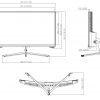 MONITORIAUS HDMI, DP, GARSO LM24-E230C 23,6 colio DAHUA