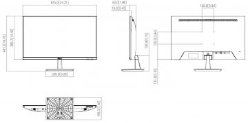 MONITORS VGA, HDMI LM27-L200N 27 " DAHUA
