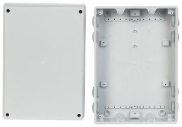 ELEKTRISKĀ ATZAROJUMA KĀRBA AR KABEĻU BLĪVĒM LUX-303X214/EPN IP55 Elektro-Plast