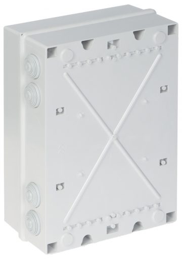 ELEKTRISKĀ ATZAROJUMA KĀRBA AR KABEĻU BLĪVĒM LUX-303X214/EPN IP55 Elektro-Plast