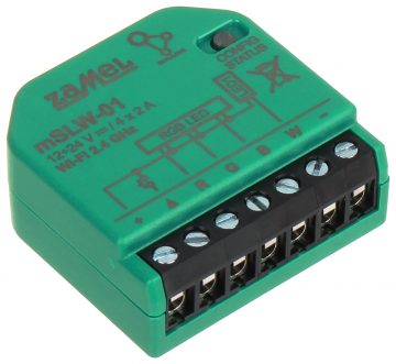 VIEDAIS LED APGAISMOJUMA KONTROLIERIS MSLW-01 Wi-Fi, 12&nbsp;... 24&nbsp;V DC ZAMELVIEDAIS LED APGAISMOJUMA KONTROLIERIS MSLW-01 Wi-Fi, 12&nbsp;... 24&nbsp;V DC ZAMEL