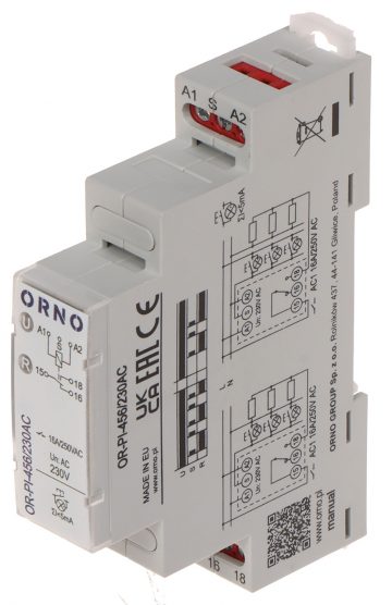 RELĖ ARBA-PI-456/230AC ORNO RELĖ OR-PI-456/230AC ORNO