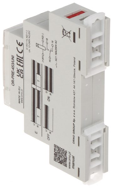 LAIKO RELĖS MODULIS ARBA-PRE-453/UNI ORNO