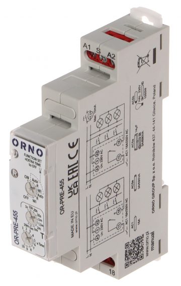 Таймер освещения лестницы OR-PRE-455 ORNO Таймер освещения лестницы OR-PRE-455 ORNO