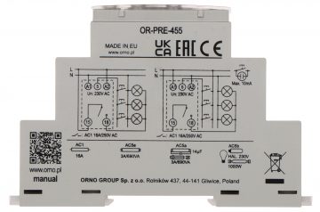 Таймер освещения лестницы OR-PRE-455 ORNO Таймер освещения лестницы OR-PRE-455 ORNO