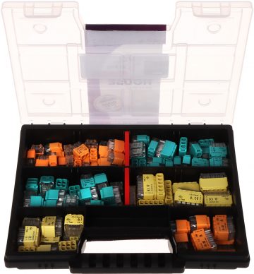 QUICK CONNECTOR SET FOR CABLES OR-SZ-8007 123 PCS. ORNO