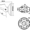 КРОНШТЕЙН КОРПУСА PFB601W DAHUA