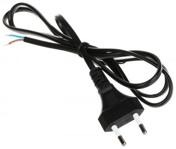 STRĀVAS VADS POSAC-CEE7/16BK12 1.2&nbsp;m POS