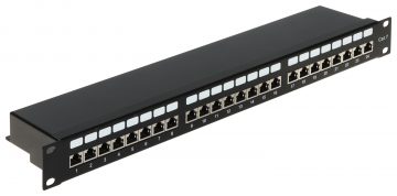 SLĒGPANELIS RJ-45 PP-24/RJ7-C/FTP-SSLĒGPANELIS RJ-45 PP-24/RJ7-C/FTP-S