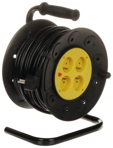 Удлинитель металлический катушечный с заземлением PSB-3X1.5-4G/30M 30 м Blow