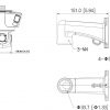 VÄLIS-IP-ROTARY-KAAMERA SDT3E410-8P-MB-A-PV1 PANORAMIC TiOC WizSense Smart Dual Light - 3,7 Mpx, 8 Mpx 4 ... 40 mm, 2 X 2,8 mm DAHUA