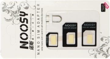 Комплект адаптеров для SIM-карт SIM-3-в-1 NOOSY