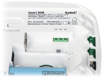 BEZVADU SISTĒMAS KONTROLE SMART-HUB-PLUS BE WAVE SATEL