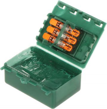 JUNCTION BOX GELBOX SUPER-BLOCK-IN-OUTW IP68 RayTech