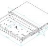OPTISKĀS ŠĶIEDRAS SADALES KASTE TFDP-19-1U-12D-SC-B STALFLEX