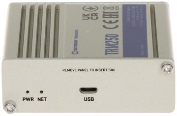 RŪPNIECISKAIS MODEMS TRM250 LTE (Cat M1)/NB-IoT/EGPRS Teltonika RŪPNIECISKAIS MODEMS TRM250 LTE (Cat M1)/NB-IoT/EGPRS Teltonika