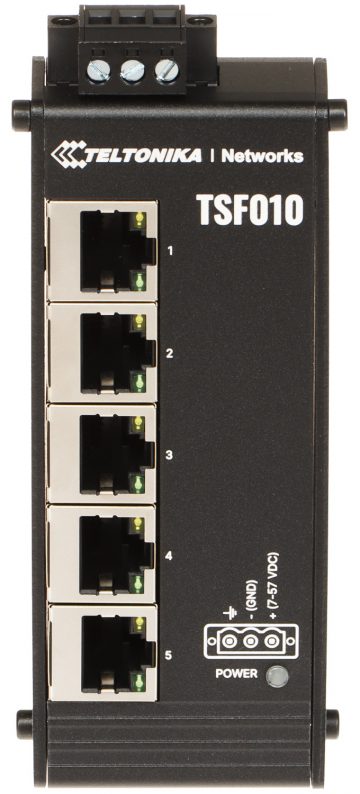 INDUSTRIĀLAIS PĀRSLĒGS   TSF010 5-PORTU Teltonika