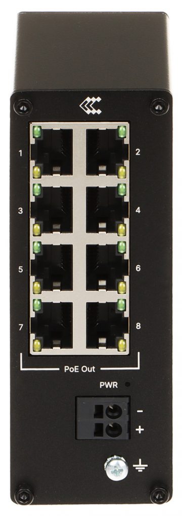 INDUSTRIĀLAIS PĀRSLĒGS POE TSW040 8-PORTU Teltonika