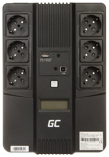 UPS AKUMULATORS UPS06 600&nbsp;VA Green Cell