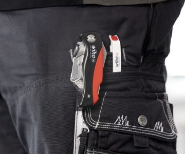 Saliekams trapecveida nazis WH-KNIFE/45425 WITH TRAPEZOIDAL BLADE WIHA