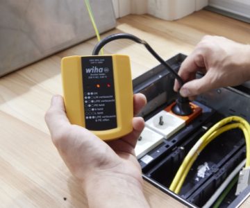 ELEKTROTĪKLA LIGZDU TESTERIS WH-SOCKET-TEST/45220 WIHA