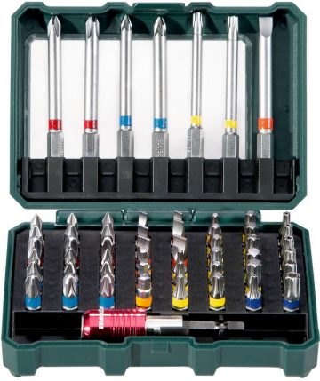 Metabo 56 bitu skrūvgriežu bitu komplekts