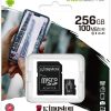 Kingston Canvas Select Plus microSDXC C10 UHS-I 256 GB atmiņas karte