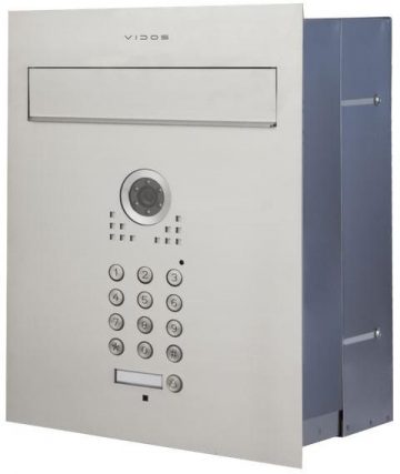 VIDOS S561D-SKP vēstuļu kārba ar integrētu video interkomu