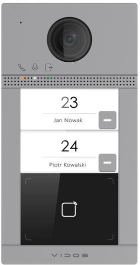 VIDOS ONE durvju stacija S2402-N VIDOS ONE durvju stacija S2402-N