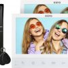 EURA VDP-80C5 2-семейный WIDEOFN, белый