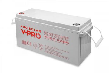VOLT POLSKA DEEP CYCLE VPRO SOLAR BATTERY 12V 160Ah VRLA UNLOADED