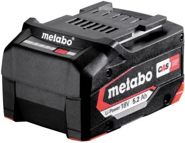 Metabo Li-Power 18 V akumulators - 5,2 Ah Metabo Li-Power 18 V akumulators - 5,2 Ah