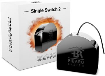 FIBARO releju modulis ar vienu slēdzi 2 FGS-213FIBARO releju modulis ar vienu slēdzi 2 FGS-213