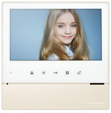COMMAX CDV-70H2 DC WHITE video durvju ieejas monitors