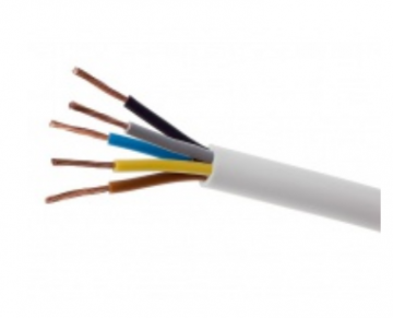 Elastīgs elektriskais kabelis OWY 5x4mm2 300/500V ELEKTROKABEL 1m