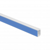 Cauruļvadu sloksne ar lentu kpl. WHITE TLS 30x17 2m (PACK OF 10)
