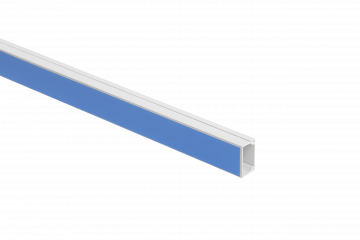 Cauruļvadu sloksne ar lentu kpl. WHITE TLS 30x17 2m (PACK OF 10)