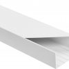 Vairāki elektroinstalācijas līstes kpl. WHITE LS 130x60 2m (PACKAGE OF 6)