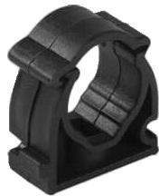 Держатель электрического кабеля, запираемый, черный CUZE-22 (УПАКОВКА 100 шт.)