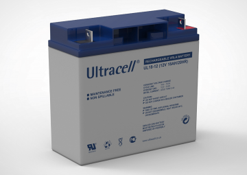 AGM ULTRACELL UL 12V 18Ah akumulatorsAGM ULTRACELL UL 12V 18Ah akumulators