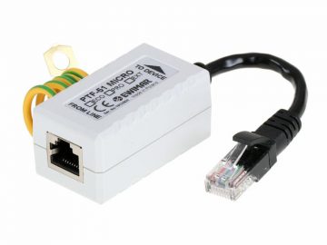 Miniatūrs pārsprieguma aizsargs LAN aizsardzībai, EWIMAR PTF-51-PRO/PoE/Micro