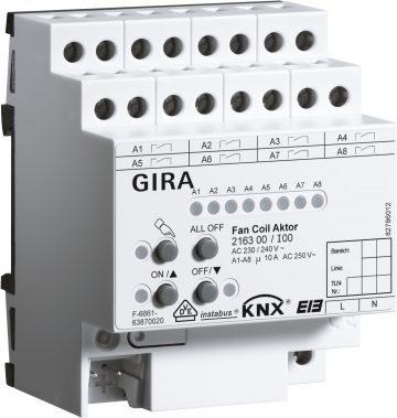 GIRA acter fan coil KNX 216300